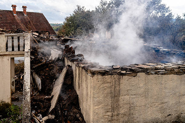Professional Soot Cleanup technician working in Gilbert, MN